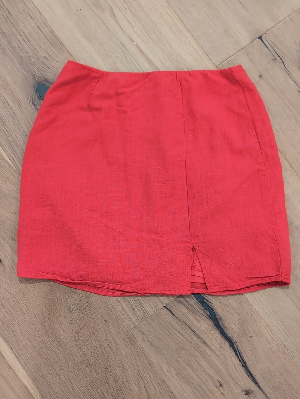 Blue Rain X Francesca's Red Mini Skirt